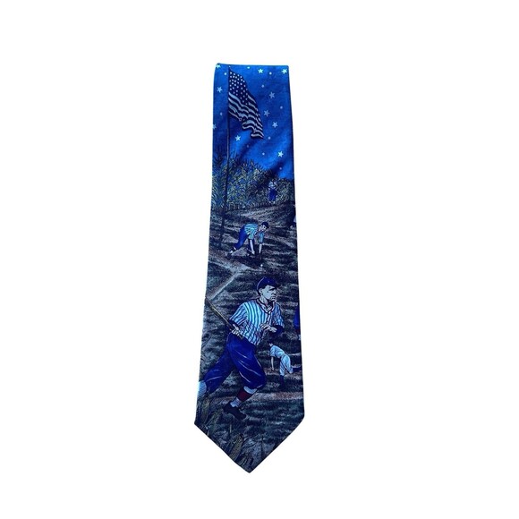 Vintage Tango by Max Raab Americana Series Dream Team Circa 1919 Baseball Tie - Picture 1 of 3